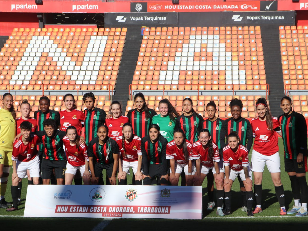 Nàstic – AS FAR Rabat, una festa del futbol femení