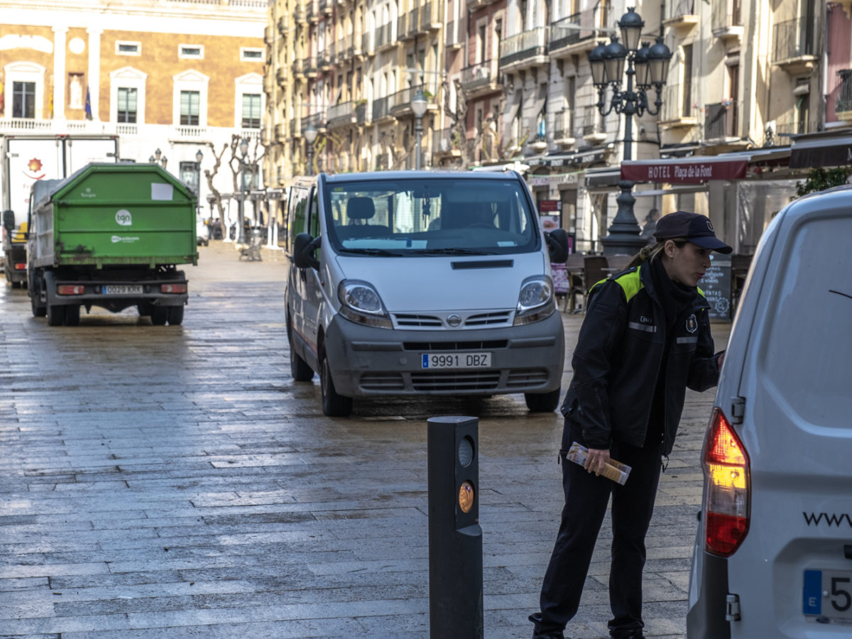 Balanç positiu del nou sistema de càrrega i descàrrega a Tarragona
