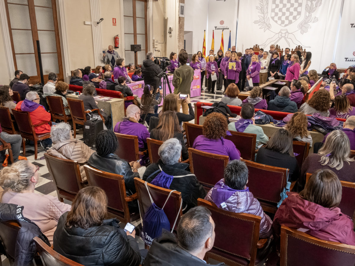 La lluita feminista és un clam a Tarragona