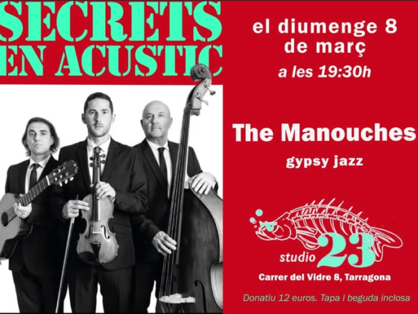 The Manouches en concert a Studio 23