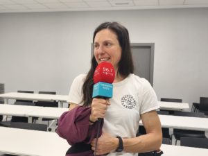 Estel Parés, escaladora, Cicle de Muntanya Diputació 2026. El Pont de Mahoma