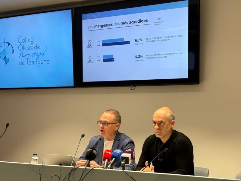 Augmenten un 20% les agressions als metges de Tarragona