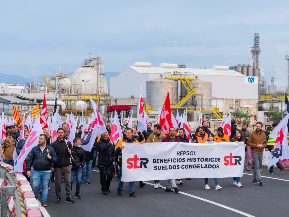 L’STR critica la reducció de llocs d’estructura al Complex Industrial de Repsol a Tarragona