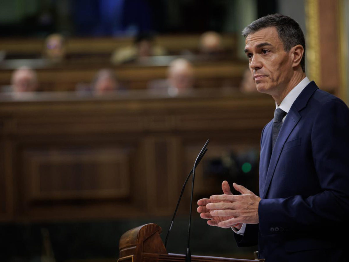 El president espanyol, Pedro Sánchez, durant la seva compareixença al Congrés pels accidents d'Adamuz i Gelida Data de publicació: dimecres 11 de febrer del 2026, 09:57 Localització: Madrid Autor: Congrés dels Diputats
