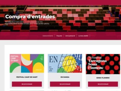 L’Ajuntament atura temporalment el servei de venda d’entrades pel canvi d’empresa