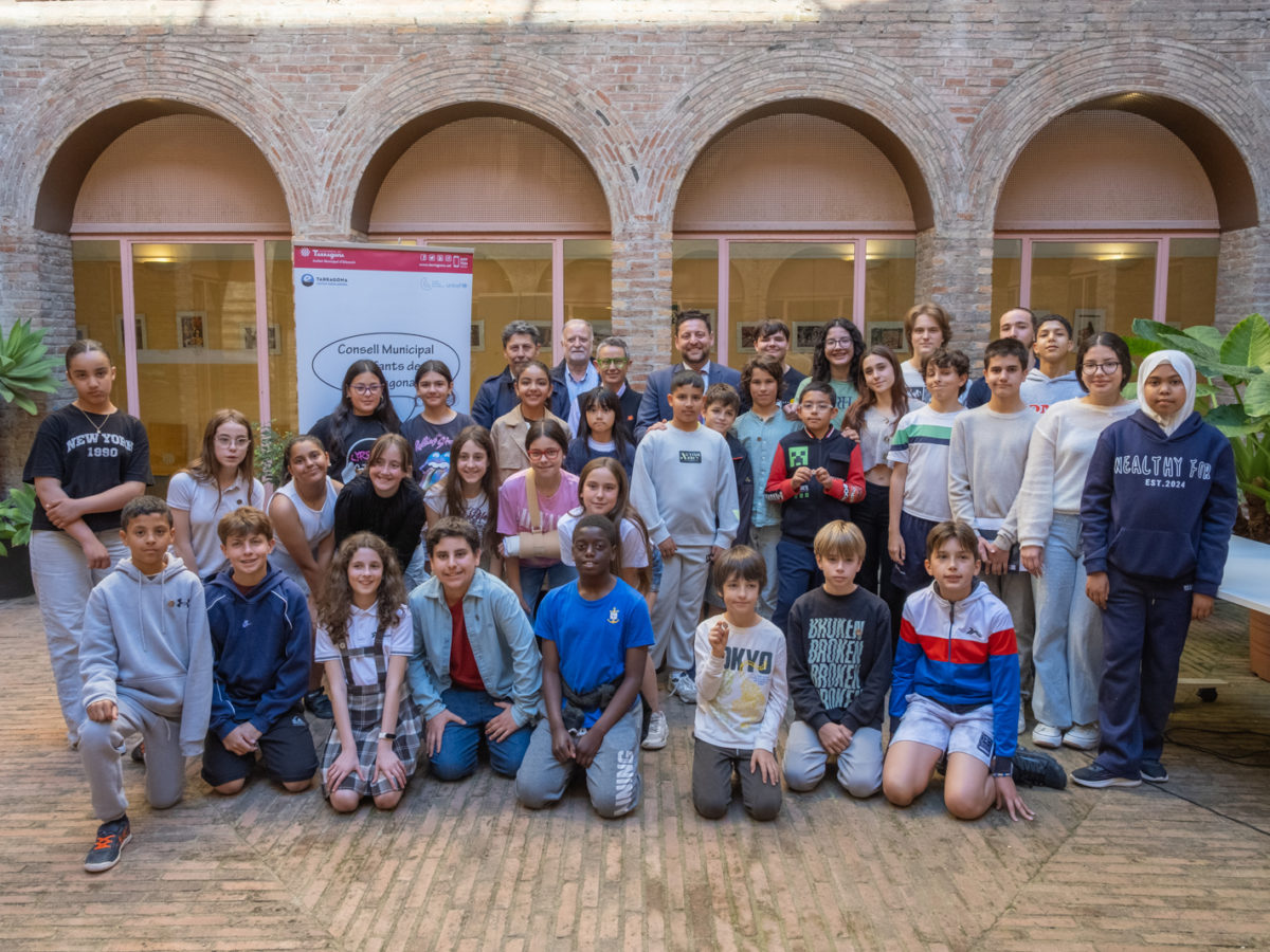 El Consell Municipal d’Infants i Adolescents de Tarragona aborda la gestió dels residus o la mobilitat de la ciutat