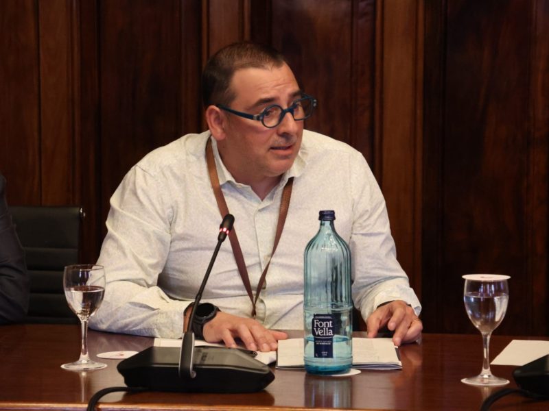 Emilio J. Palomares al Parlament