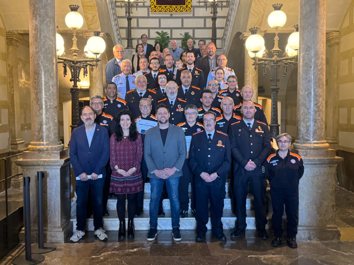 Tarragona reconeix la tasca i el compromís del voluntariat de Protecció Civil