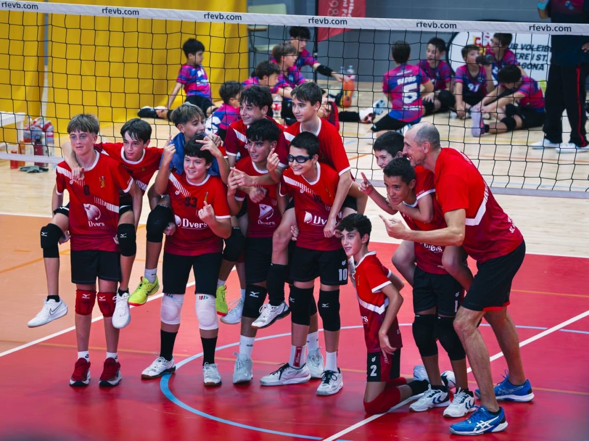 Èxit de participació i  públic en la Fase Final del Campionat de Catalunya Infantil Masculí de Vòlei
