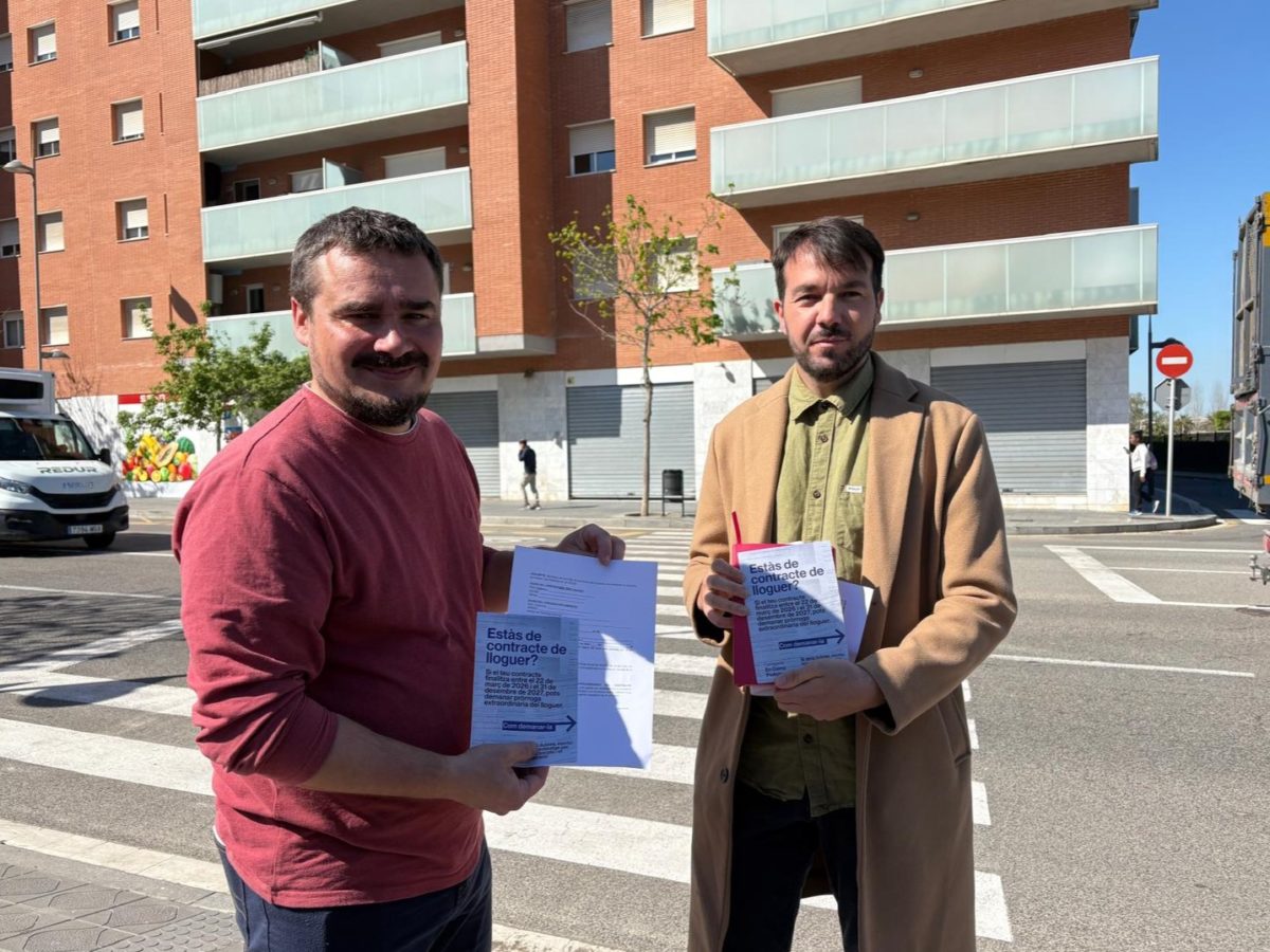 Els Comuns demanen el suport de l’Ajuntament al Decret de pròrroga dels lloguers