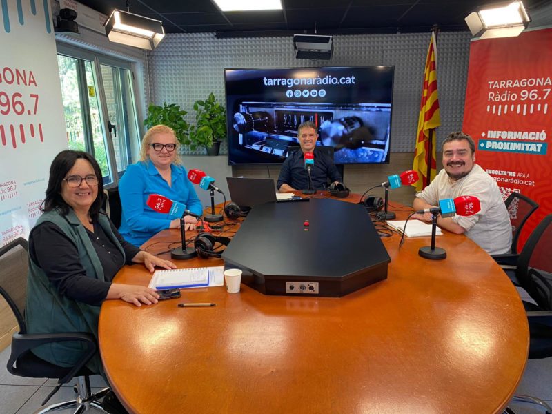 Gemma Fusté (ERC), Sandra Ramos (PSC), Josep suñé, Jordi Collado (ECP)