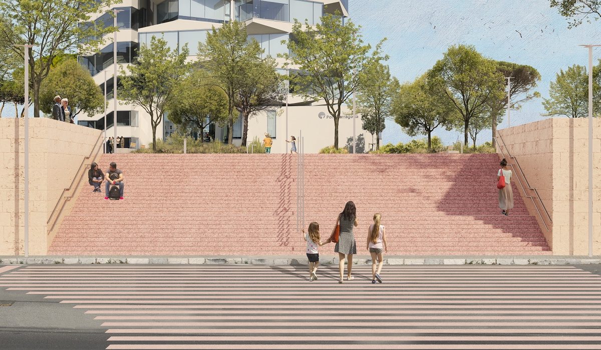 Escalinata Parc del port