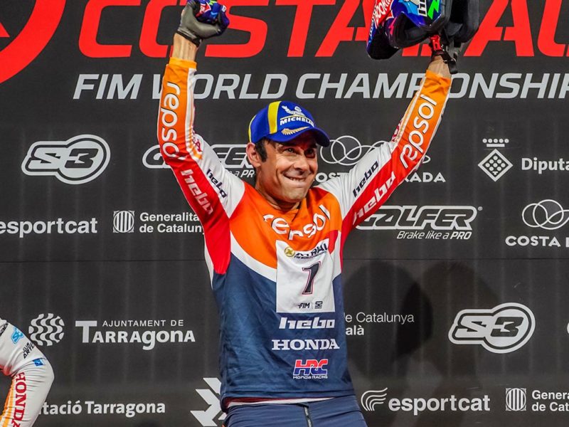Toni Bou, incombustible a Tarragona