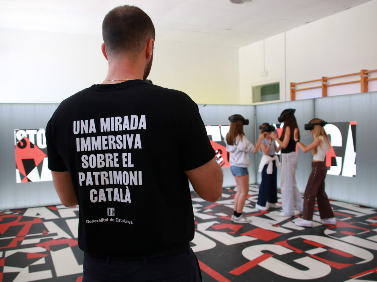 Prop de 1.700 alumnes del Camp de Tarragona aprenen sobre el patrimoni català amb una experiència immersiva