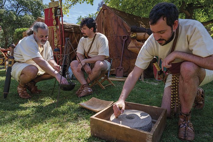 CASTRA LEGIONIS La vida a les legions romanes. Projecte Phoenix. Foto: Web del Festival