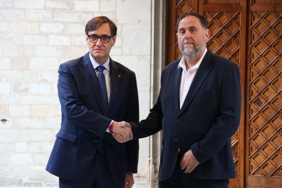 Salvador Illa i Oriol Junqueras