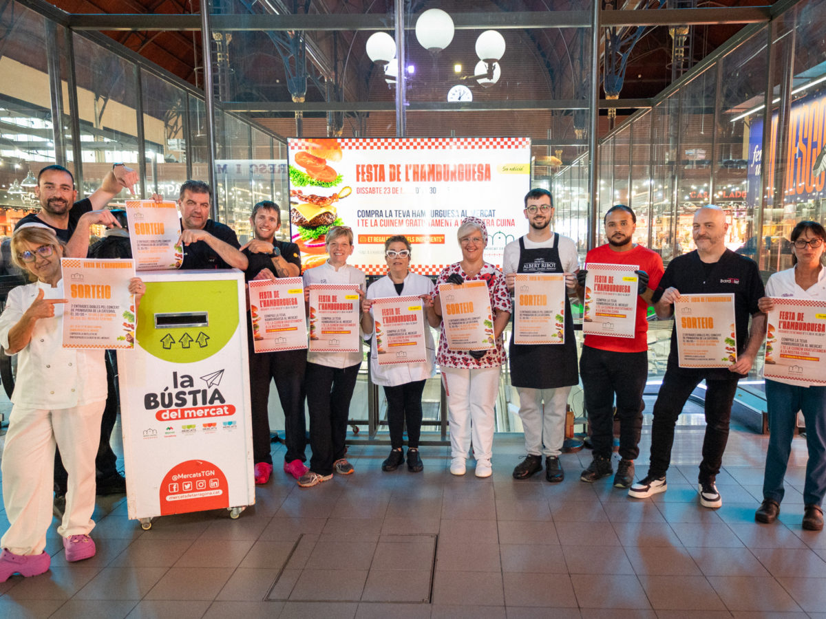 La 5a Festa de l’Hamburguesa arriba aquest dissabte al Mercat Central