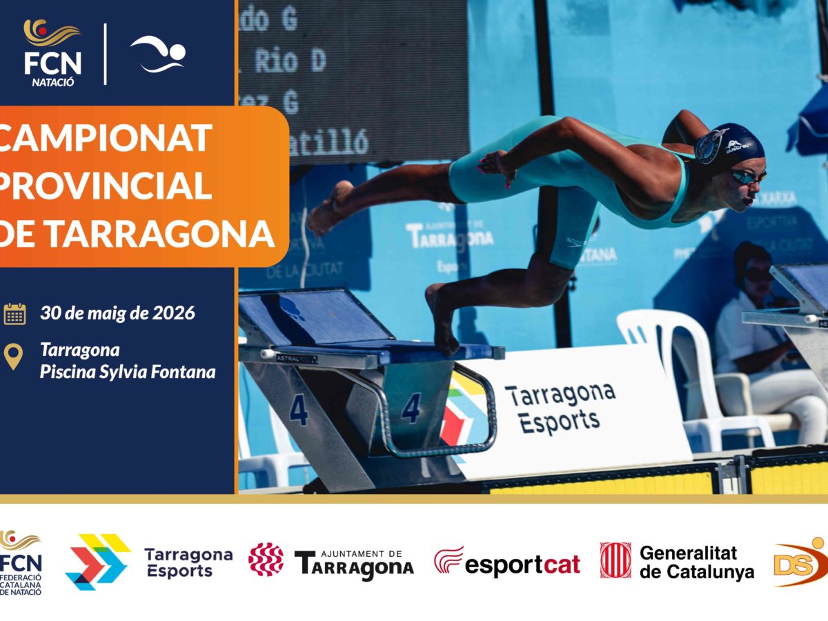 El Campionat de Catalunya Provincial de Natació arriba aquest cap de setmana a la piscina Sylvia Fontana