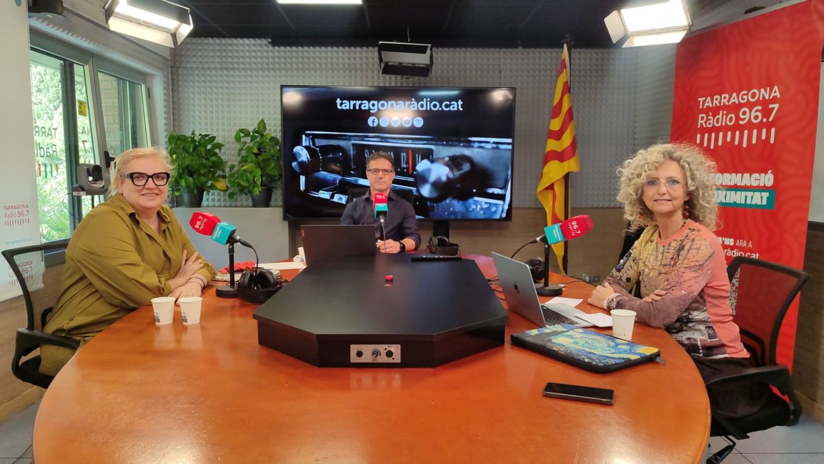 Sandra Ramos (PSC), Josep Suñé i Marta Serrano (PP)