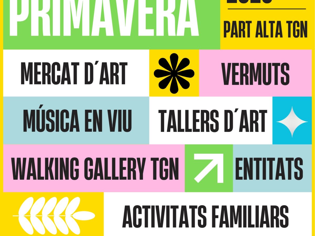 La Part Alta de Tarragona es convertirà aquest cap de setmana en un gran aparador d’art, artesania i cultura