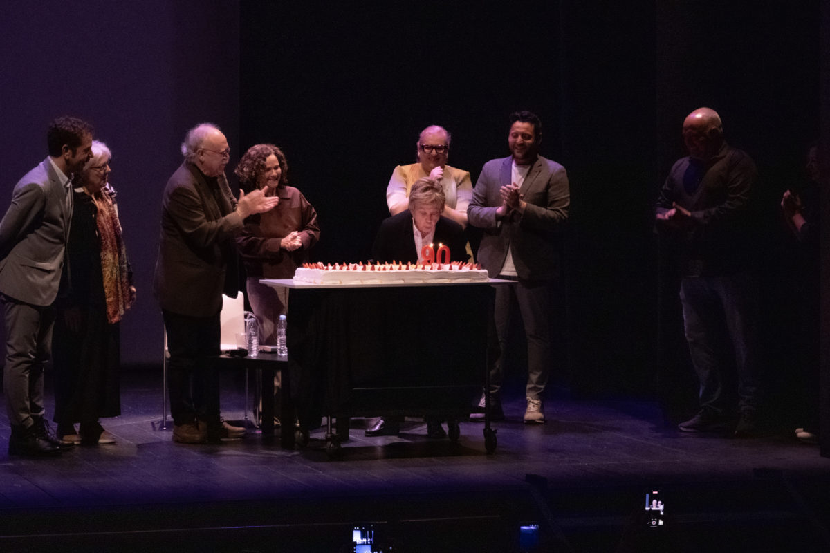 Homenatge de l'Ajuntament de Tarragona i la Institució de les Lletres Catalanes a Olga Xirinacs, el dia del seu 90è aniversari. Teatre Tarragona, 11 maig 2026. Foto: Juan Carlos Borrachero