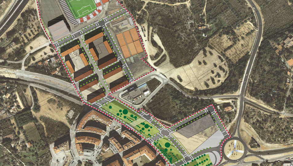 Pla de Millora Urbana 34 (PMU-34), el barri del Nàstic