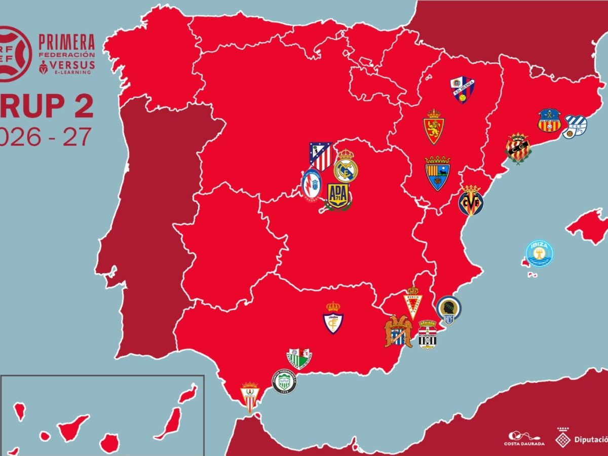 La RFEF fa oficial la configuració dels grups a la 1era REF