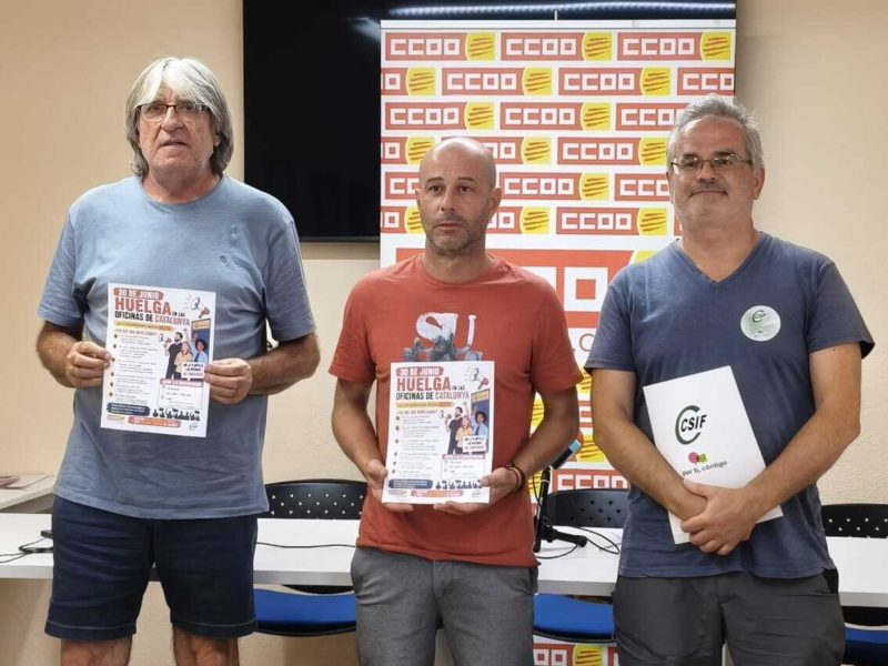 El personal de Correus de Tarragona s’atura perquè millorin les seves condicions