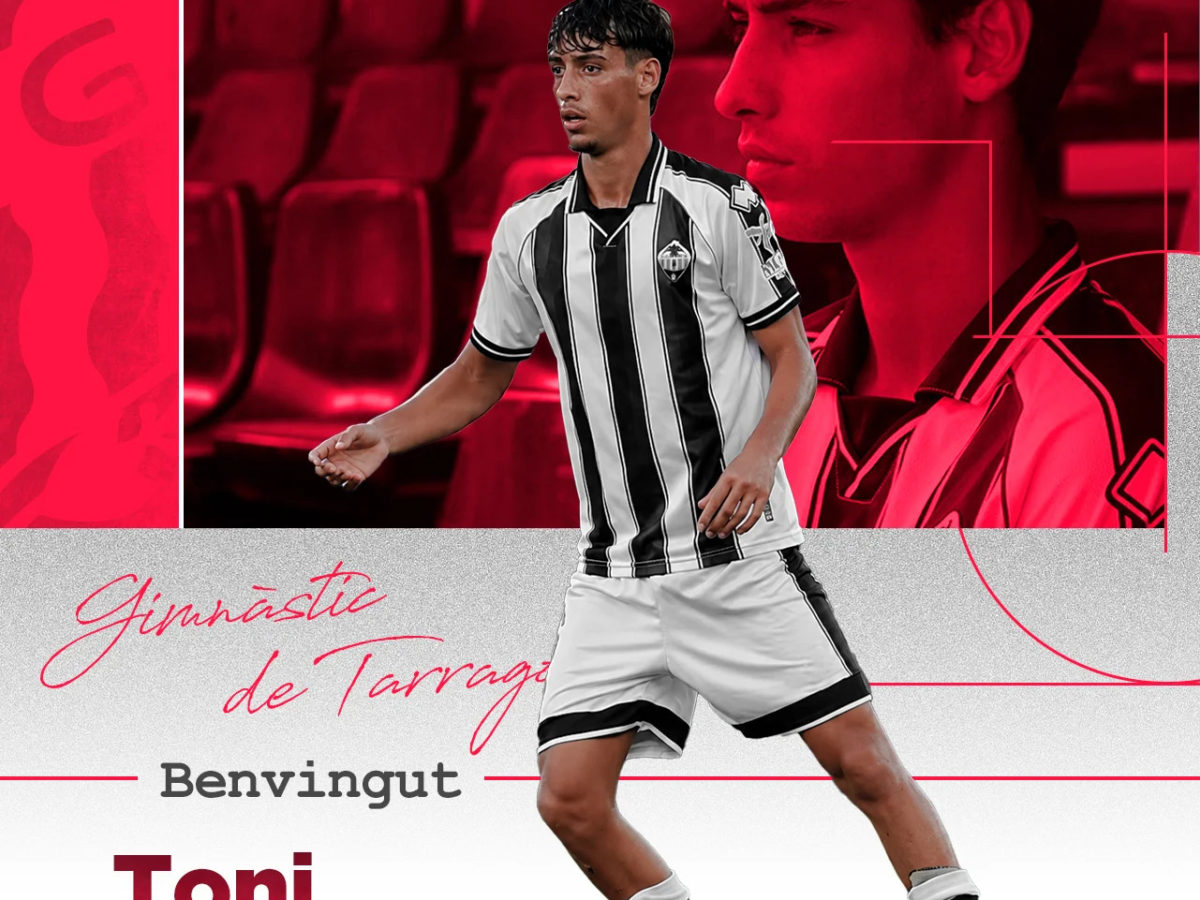 Toni Gabarri, quart fitxatge del Nàstic de Tarragona