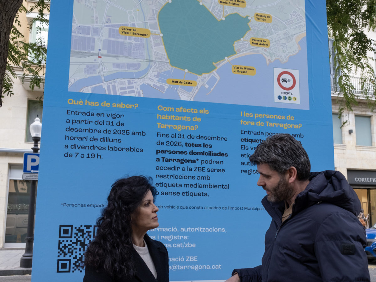 L’equip de govern proposa una modificació de l’ordenança de la ZBE de Tarragona