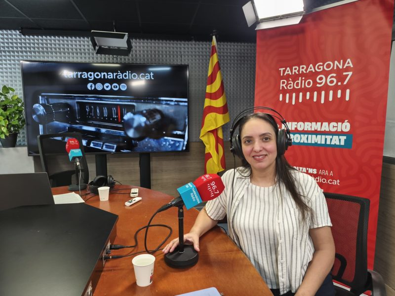 Ikram Chahine, cònsol del Marroc a Tarragona, Lleida i Aragó, a Tarragona Ràdio. Juny de 2026