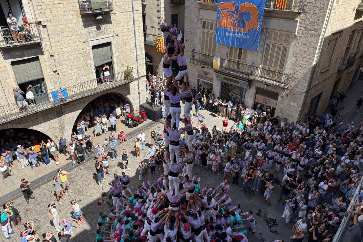 El 3 de 9 amb folre de la Jove de Tarragona a Girona Data de publicació: diumenge 14 de juny del 2026, 13:08 Localització: Girona Autor: Gerard Vilà