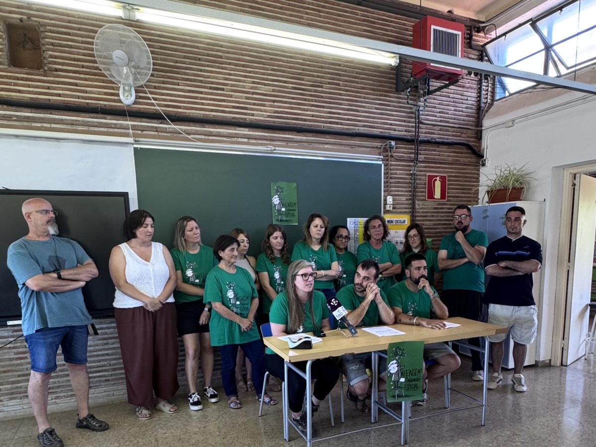 Tarragona se suma a les reivindicacions de les escoles d’educació especial