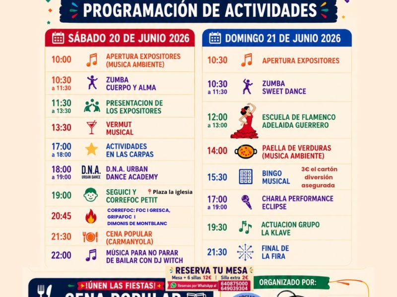 Les festes de Torreforta ompliran el barri de música, cultura popular i activitats familiars aquest cap de setmana