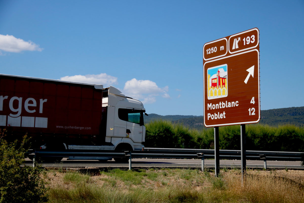 ACN. Accident camió
