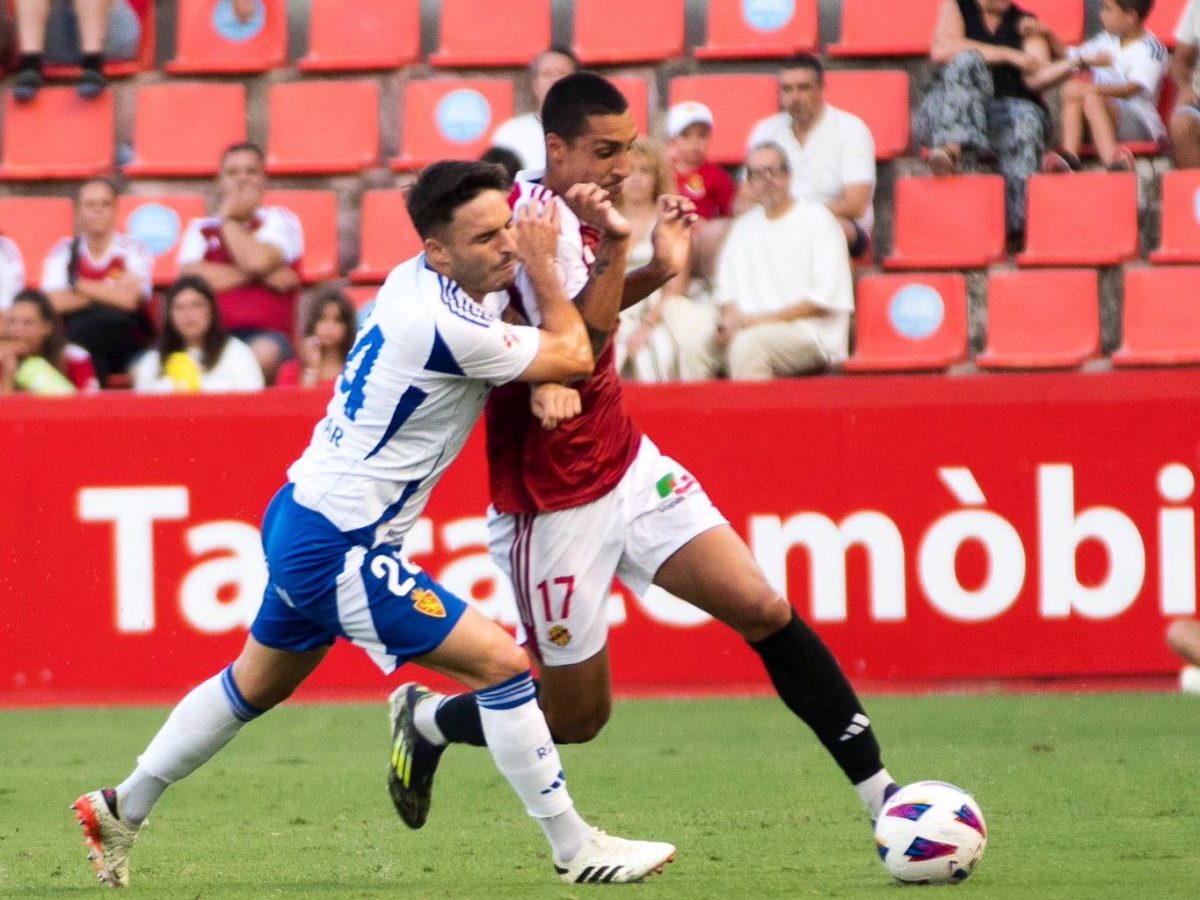 Plat fort per començar: el Nàstic de Xisco s’estrenarà a la lliga contra el Real Zaragoza