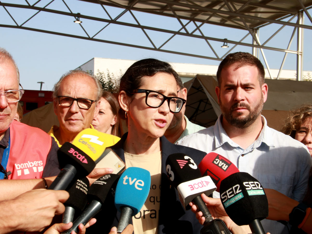 Parlon assegura que “hi ha indicis” que l’incendi d’Aiguamúrcia ha estat provocat