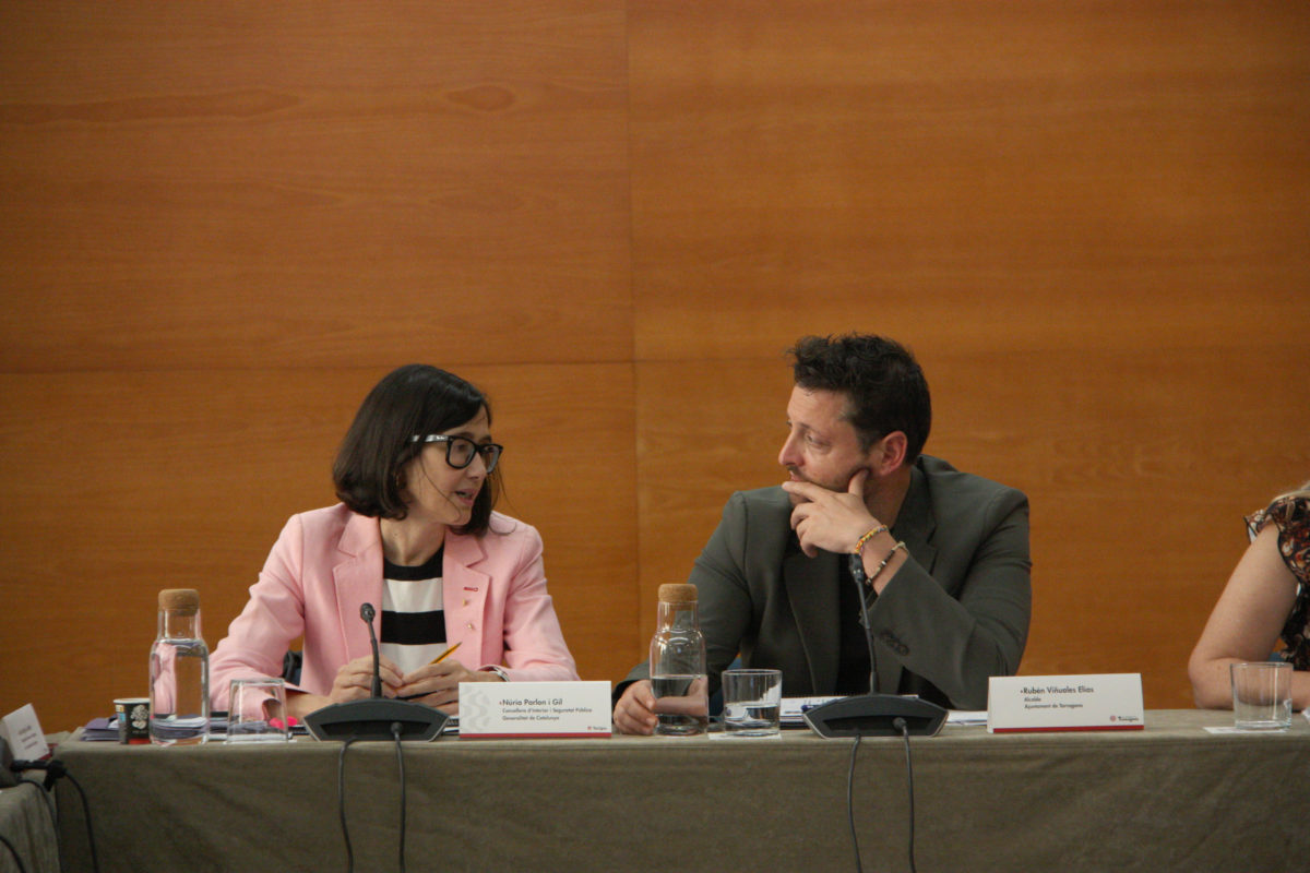 Núria parlón i Rubén Viñuales FOTO: ACN