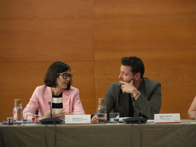Núria parlón i Rubén Viñuales FOTO: ACN