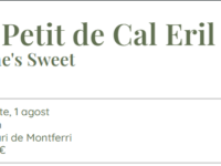 El Petit de Cal Eril i She’s Sweet al Jardí Sonor