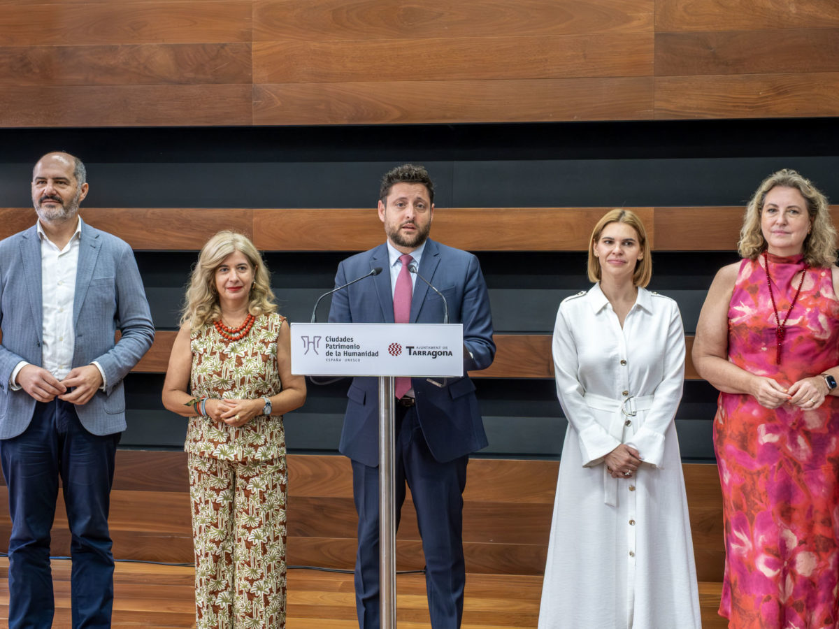 Tarragona assumeix la presidència del Grup Ciutats Patrimoni de la Humanitat d’Espanya