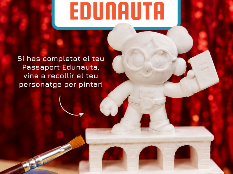 Els infants que han completat el Passaport edunauta ja poden recollir el seu premi