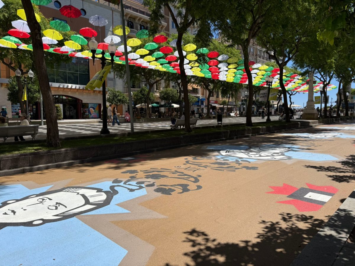 S’inaugura Naltros, el mural de la Rambla amb personatges històrics