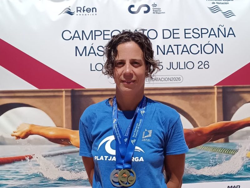 Gemma Zapater bat el rècord d’Espanya màster de 100m papallona
