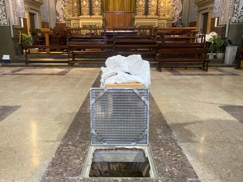 Cripta Sant Agustí FOTO: Berta Olivé