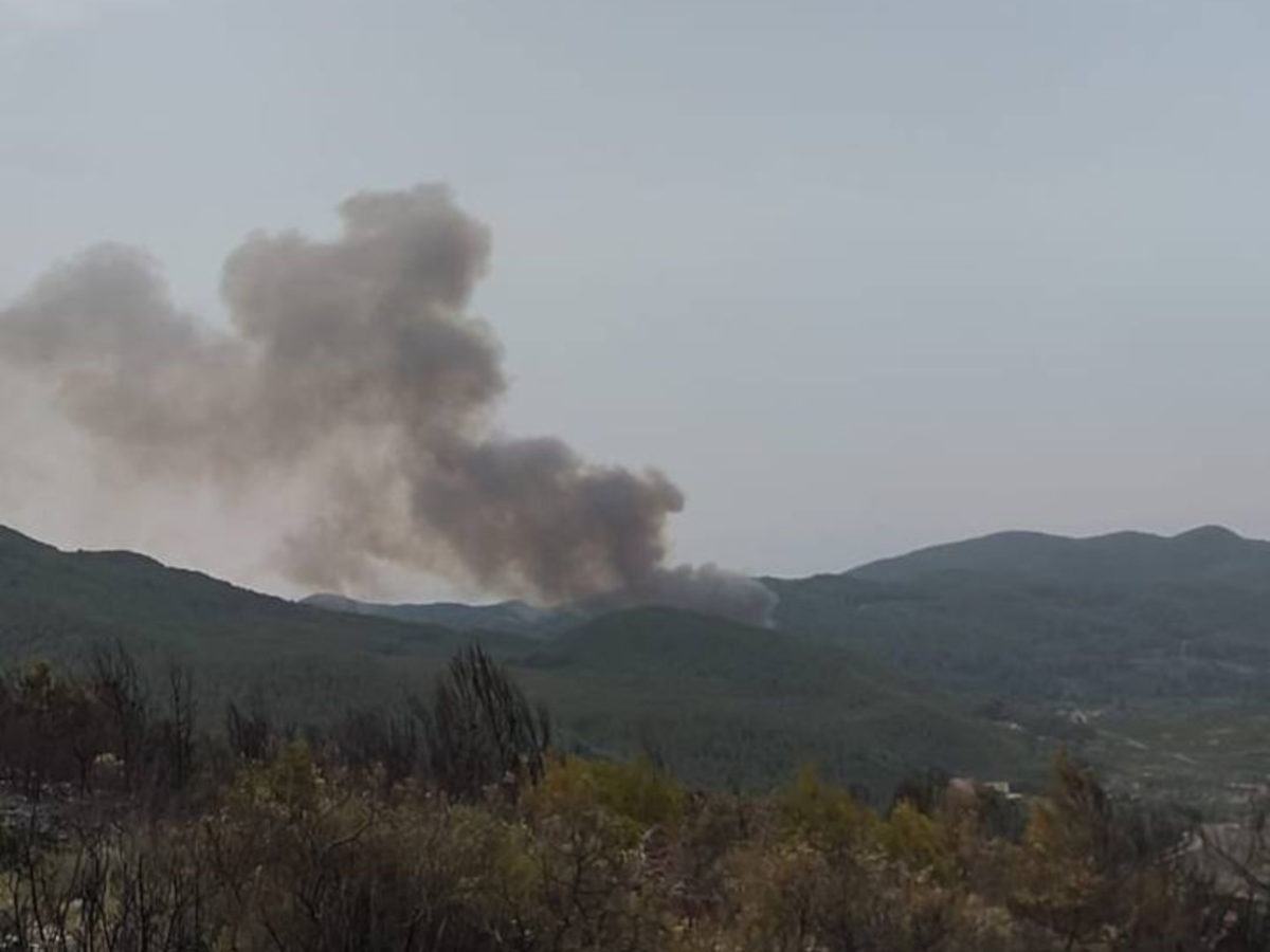 Estabilitzat el nou incendi d’Aiguamúrcia, el cinquè d’aquesta setmana, que ha afectat 1,5 hectàrees
