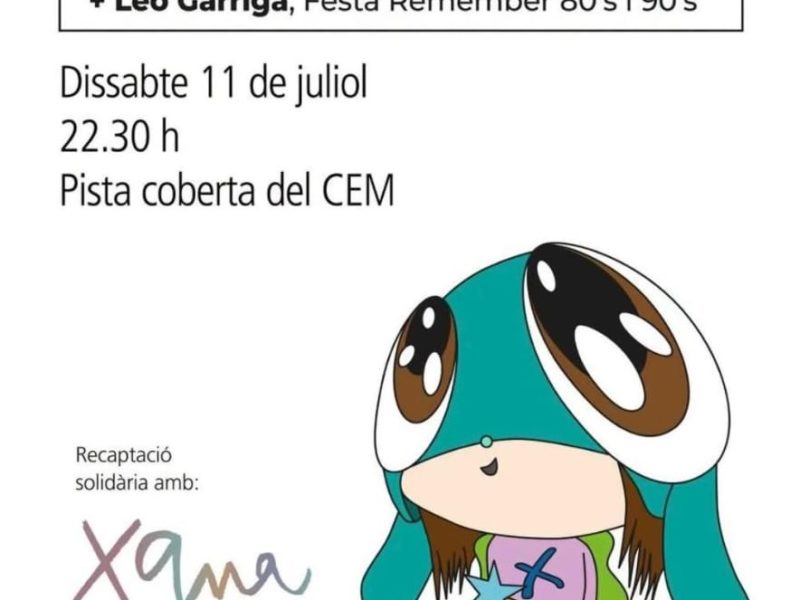 Maldita Nerea en concert a favor de la Fundació Xana a La Pobla de Mafumet