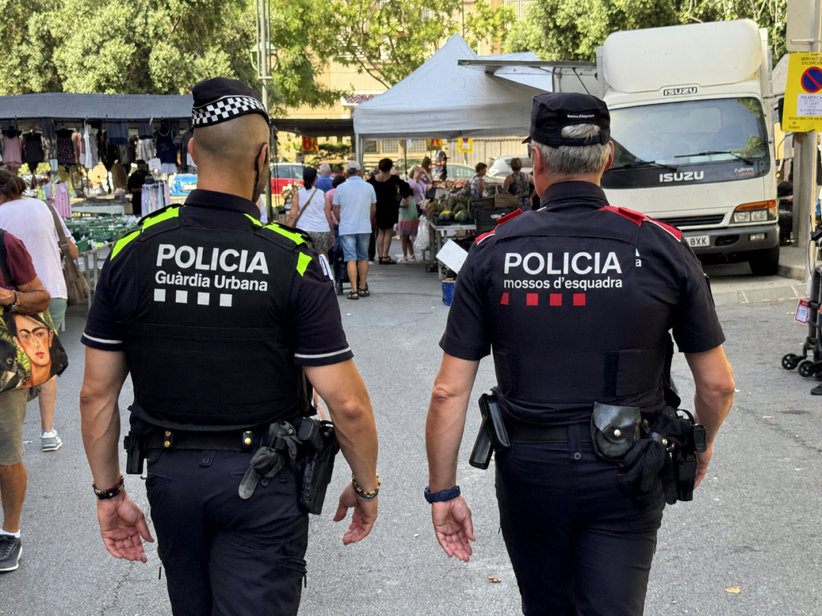 Dues persones detingudes i 185 identificades en el pla d’acció de Sant Pere i Sant Pau