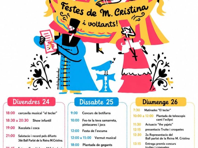 El barri de Maria Cristina i voltants celebrarà aquest cap de setmana les seves festes populars