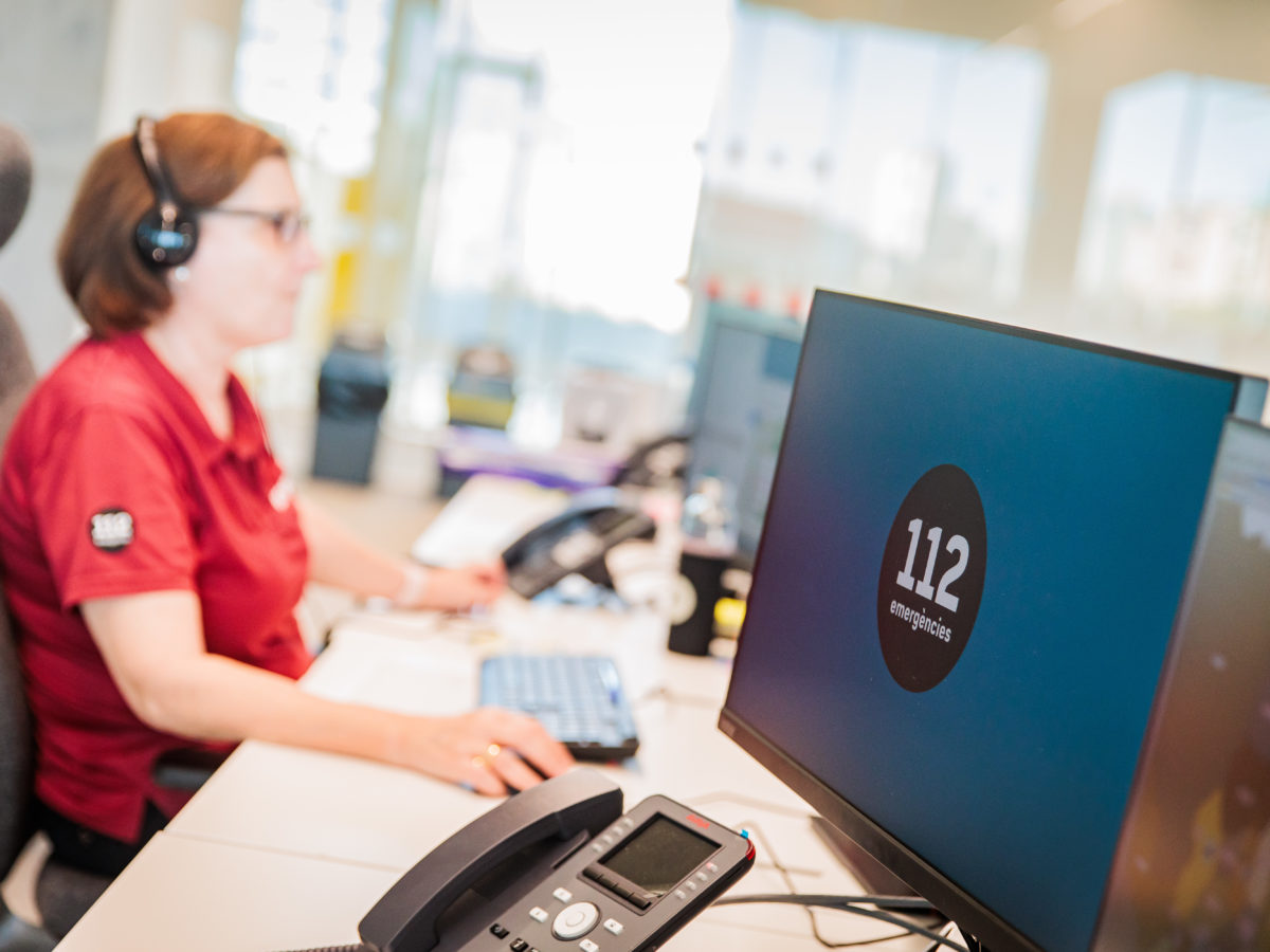 Els episodis de vent impulsen l’augment de trucades al 112 en el primer semestre de l’any